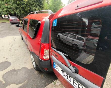 Красный Дачия Логан, объемом двигателя 1.6 л и пробегом 228 тыс. км за 4400 $, фото 7 на Automoto.ua