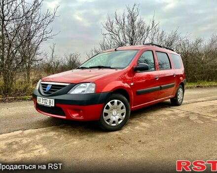 Червоний Дачія Logan, об'ємом двигуна 1.6 л та пробігом 175 тис. км за 5200 $, фото 1 на Automoto.ua