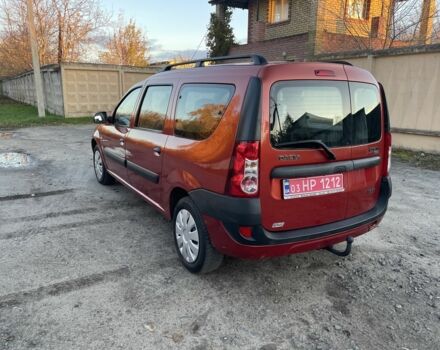 Красный Дачия Логан, объемом двигателя 1.6 л и пробегом 204 тыс. км за 4900 $, фото 2 на Automoto.ua