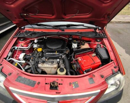 Красный Дачия Логан, объемом двигателя 1.6 л и пробегом 228 тыс. км за 4400 $, фото 11 на Automoto.ua