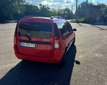 Червоний Дачія Logan, об'ємом двигуна 1.4 л та пробігом 147 тис. км за 5200 $, фото 2 на Automoto.ua