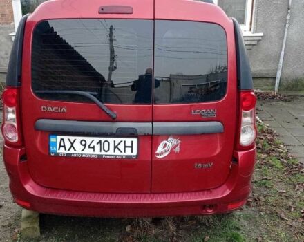Красный Дачия Логан, объемом двигателя 1.6 л и пробегом 220 тыс. км за 1700 $, фото 2 на Automoto.ua