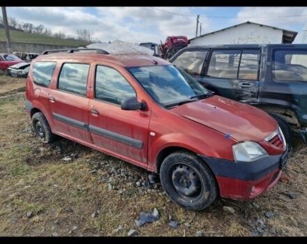 Красный Дачия Логан, объемом двигателя 1.6 л и пробегом 280 тыс. км за 2200 $, фото 2 на Automoto.ua