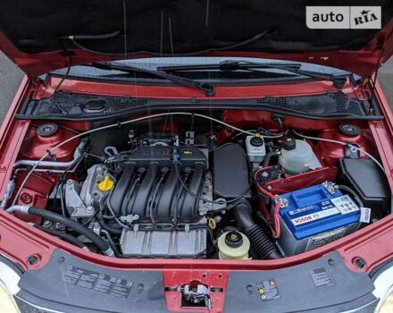 Красный Дачия Логан, объемом двигателя 1.6 л и пробегом 207 тыс. км за 5999 $, фото 70 на Automoto.ua