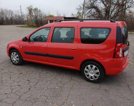 Червоний Дачія Logan, об'ємом двигуна 1.6 л та пробігом 159 тис. км за 5850 $, фото 7 на Automoto.ua