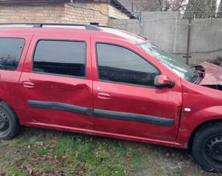 Красный Дачия Логан, объемом двигателя 1.6 л и пробегом 220 тыс. км за 1700 $, фото 1 на Automoto.ua