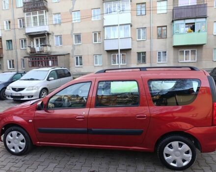 Красный Дачия Логан, объемом двигателя 1.6 л и пробегом 258 тыс. км за 3950 $, фото 7 на Automoto.ua