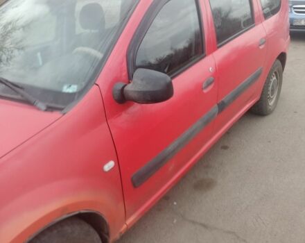 Червоний Дачія Logan, об'ємом двигуна 1.4 л та пробігом 230 тис. км за 3000 $, фото 1 на Automoto.ua