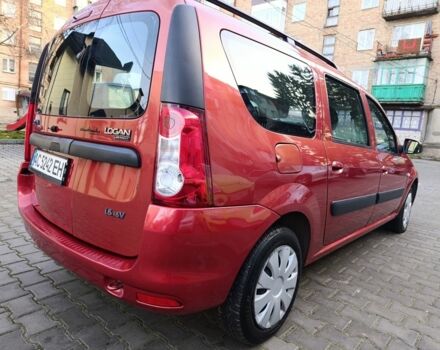Красный Дачия Логан, объемом двигателя 1.6 л и пробегом 258 тыс. км за 3950 $, фото 13 на Automoto.ua