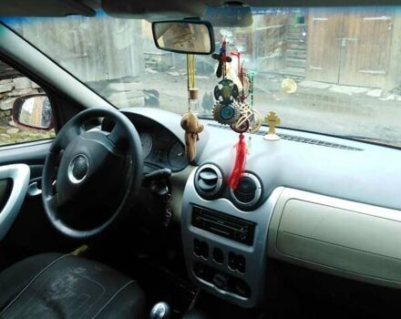 Красный Дачия Логан, объемом двигателя 1.5 л и пробегом 218 тыс. км за 4999 $, фото 12 на Automoto.ua