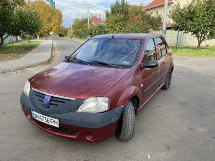 Дачия Логан 2005 в Одессе на Automoto.ua Красный Дачия Логан, объемом двигателя 1.6 л и пробегом 120 тыс. км за 1450 $, фото 1 на Automoto.ua