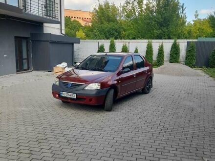Красный Дачия Логан, объемом двигателя 1.4 л и пробегом 230 тыс. км за 2599 $, фото 1 на Automoto.ua