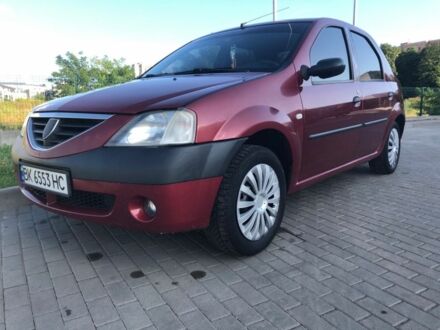 Дачия Логан 2005 в Ровно на Automoto.ua Красный Дачия Логан, объемом двигателя 1.6 л и пробегом 150 тыс. км за 3500 $, фото 1 на Automoto.ua