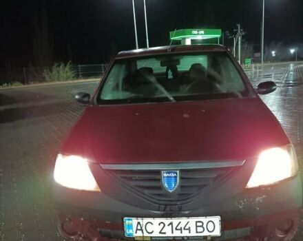 Червоний Дачія Logan, об'ємом двигуна 1.39 л та пробігом 333 тис. км за 999 $, фото 1 на Automoto.ua