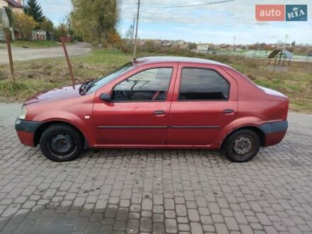 Красный Дачия Логан, объемом двигателя 1.4 л и пробегом 287 тыс. км за 1300 $, фото 1 на Automoto.ua