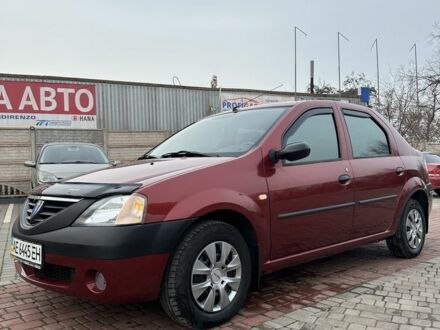 Красный Дачия Логан, объемом двигателя 1.4 л и пробегом 104 тыс. км за 4700 $, фото 1 на Automoto.ua