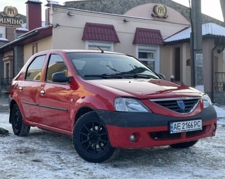 Красный Дачия Логан, объемом двигателя 1.6 л и пробегом 700 тыс. км за 1800 $, фото 1 на Automoto.ua