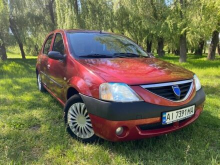Дачия Логан 2005 в Савране на Automoto.ua Красный Дачия Логан, объемом двигателя 1.6 л и пробегом 282 тыс. км за 3400 $, фото 1 на Automoto.ua