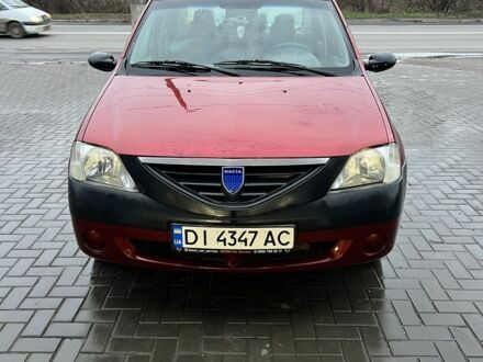 Червоний Дачія Logan, об'ємом двигуна 1.4 л та пробігом 215 тис. км за 2600 $, фото 1 на Automoto.ua