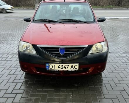 Красный Дачия Логан, объемом двигателя 1.4 л и пробегом 215 тыс. км за 2600 $, фото 1 на Automoto.ua