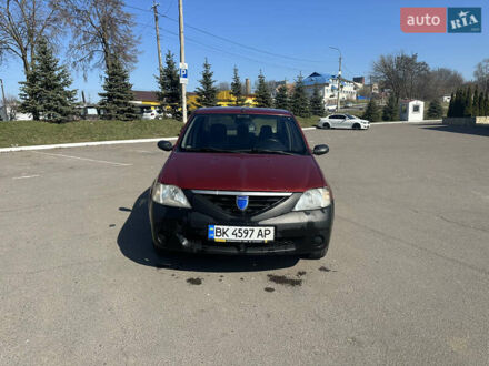 Дачия Логан 2006 в Ровно на Automoto.ua Красный Дачия Логан, объемом двигателя 1.4 л и пробегом 322 тыс. км за 2500 $, фото 1 на Automoto.ua