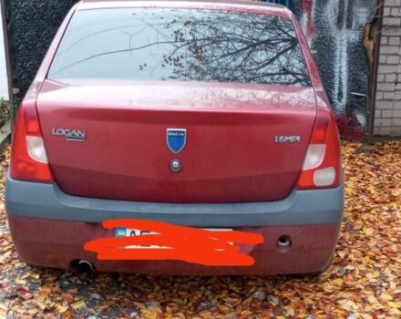 Красный Дачия Логан, объемом двигателя 1.6 л и пробегом 470 тыс. км за 2000 $, фото 1 на Automoto.ua