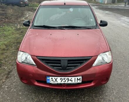 Красный Дачия Логан, объемом двигателя 1.6 л и пробегом 2 тыс. км за 4500 $, фото 1 на Automoto.ua