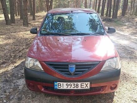 Червоний Дачія Logan, об'ємом двигуна 1.4 л та пробігом 150 тис. км за 2700 $, фото 1 на Automoto.ua