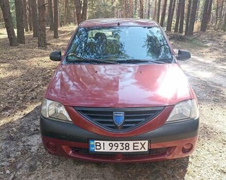 Красный Дачия Логан, объемом двигателя 1.4 л и пробегом 150 тыс. км за 2700 $, фото 1 на Automoto.ua