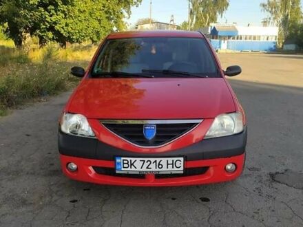 Червоний Дачія Logan, об'ємом двигуна 1.39 л та пробігом 153 тис. км за 3550 $, фото 1 на Automoto.ua