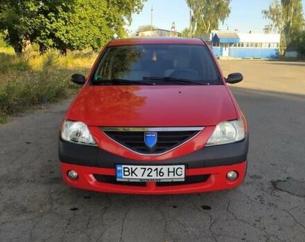 Красный Дачия Логан, объемом двигателя 1.39 л и пробегом 153 тыс. км за 3550 $, фото 1 на Automoto.ua