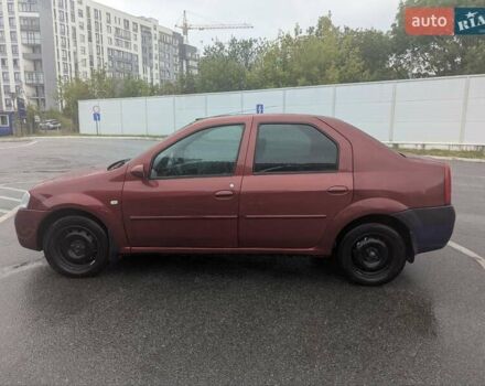 Красный Дачия Логан, объемом двигателя 1.6 л и пробегом 226 тыс. км за 3500 $, фото 1 на Automoto.ua
