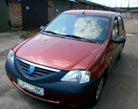 Красный Дачия Логан, объемом двигателя 1.4 л и пробегом 114 тыс. км за 1800 $, фото 1 на Automoto.ua