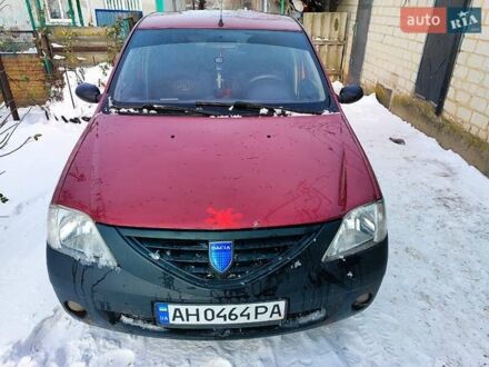 Красный Дачия Логан, объемом двигателя 1.4 л и пробегом 280 тыс. км за 3500 $, фото 1 на Automoto.ua