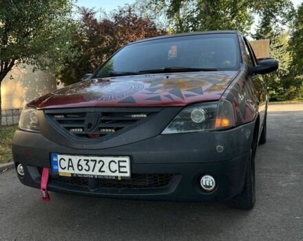 Красный Дачия Логан, объемом двигателя 1.4 л и пробегом 290 тыс. км за 2100 $, фото 1 на Automoto.ua