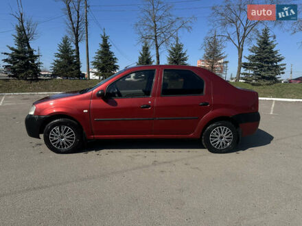 Дачия Логан 2006 в Ровно на Automoto.ua Красный Дачия Логан, объемом двигателя 1.4 л и пробегом 322 тыс. км за 2300 $, фото 1 на Automoto.ua