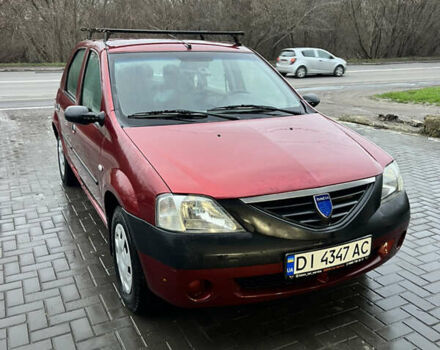 Красный Дачия Логан, объемом двигателя 1.4 л и пробегом 215 тыс. км за 2300 $, фото 1 на Automoto.ua