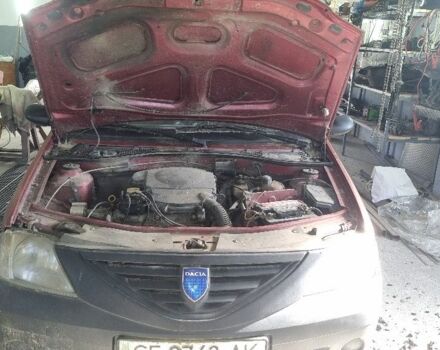 Красный Дачия Логан, объемом двигателя 1.4 л и пробегом 360 тыс. км за 900 $, фото 1 на Automoto.ua