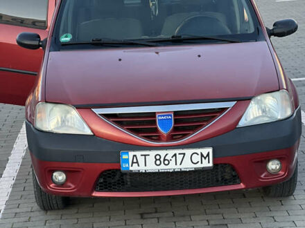 Красный Дачия Логан, объемом двигателя 1.6 л и пробегом 260 тыс. км за 3200 $, фото 1 на Automoto.ua