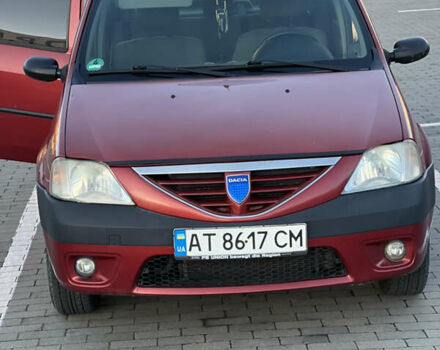 Красный Дачия Логан, объемом двигателя 1.6 л и пробегом 260 тыс. км за 3200 $, фото 1 на Automoto.ua