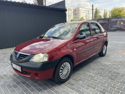 Красный Дачия Логан, объемом двигателя 1.6 л и пробегом 250 тыс. км за 2800 $, фото 1 на Automoto.ua