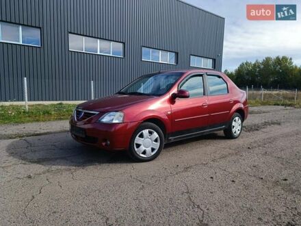 Дачия Логан 2007 в Луцке на Automoto.ua Красный Дачия Логан, объемом двигателя 1.6 л и пробегом 204 тыс. км за 3650 $, фото 1 на Automoto.ua