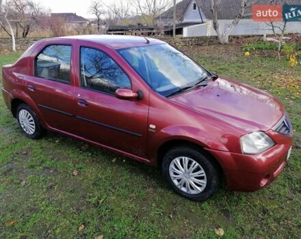 Красный Дачия Логан, объемом двигателя 1.4 л и пробегом 197 тыс. км за 2690 $, фото 1 на Automoto.ua