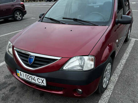 Червоний Дачія Logan, об'ємом двигуна 1.4 л та пробігом 214 тис. км за 3250 $, фото 1 на Automoto.ua