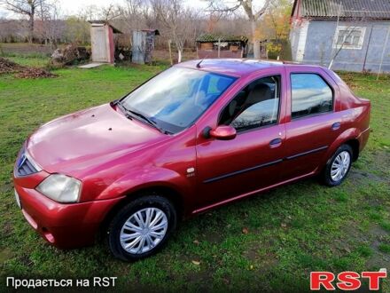 Червоний Дачія Logan, об'ємом двигуна 1.4 л та пробігом 200 тис. км за 2680 $, фото 1 на Automoto.ua