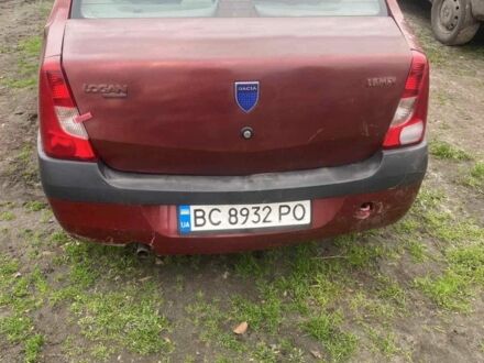 Червоний Дачія Logan, об'ємом двигуна 1.4 л та пробігом 100 тис. км за 486 $, фото 1 на Automoto.ua