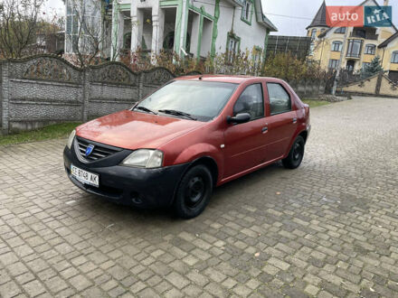 Красный Дачия Логан, объемом двигателя 1.39 л и пробегом 300 тыс. км за 1650 $, фото 1 на Automoto.ua