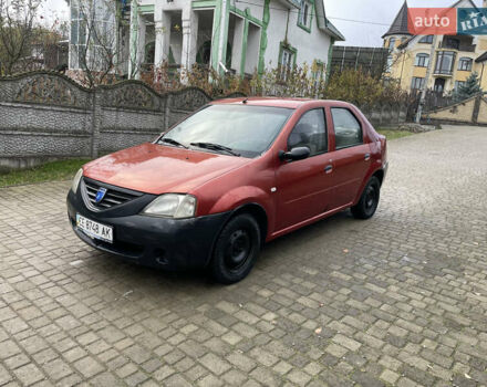 Красный Дачия Логан, объемом двигателя 1.39 л и пробегом 300 тыс. км за 1650 $, фото 1 на Automoto.ua