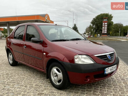 Дачия Логан 2007 в Первомайск на Automoto.ua Красный Дачия Логан, объемом двигателя 1.4 л и пробегом 250 тыс. км за 3700 $, фото 1 на Automoto.ua