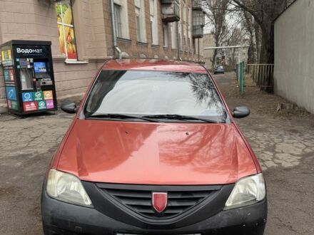 Красный Дачия Логан, объемом двигателя 1.4 л и пробегом 600 тыс. км за 1700 $, фото 1 на Automoto.ua